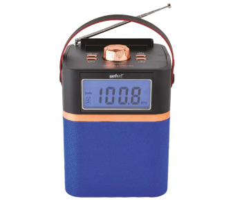 Express Delivery - Sanford SF2212PS 1200 mAh Rechargeable Portable Speakers - Blue - ID 136543