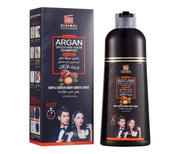 Express Delivery - Nitro Canada Argan Speedy Hair Colour Shampoo, 420ml, Black - ID 136201