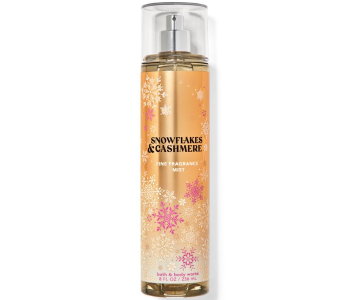 Bath And Body Works 236ml Snowflakes & Cashmere Fine Fragrance Mist For Women in UAE