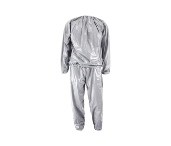 Golden Sauna Suit Slimming Weight Loss Suit Tear Resistant Suitable For Running Gym Jogging CardioWeight Lifting Fitness Workout For Men Women - XL in KSA