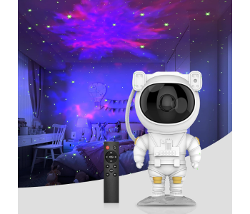 Astronaut Galaxy Star Projector LED Night Lamp With Speaker And Timer in UAE
