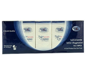 Express Delivery - Cool 10-Piece Mild Fragrance Pocket Tissue Set Pack Of 10 - ID 135709