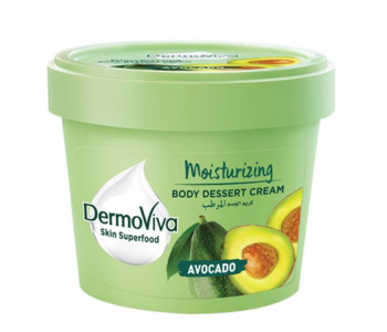 Express Delivery - Dabur DermoViva Body Cream Avocado - ID 136380