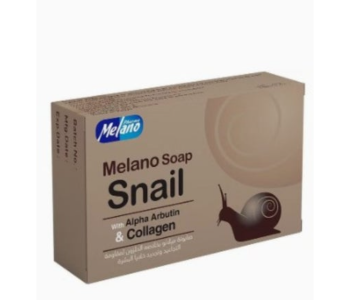 Express Delivery - MELANO Snail Soap With Alpha Arbutin and Collagen - ID 135748