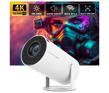 Portable High Quality Transpeed 4K Ultra HD Android 11 Dual Wifi 1080P Home Cinema Indoor Outdoor Projector in UAE