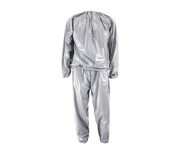 Golden Sauna Suit Slimming Weight Loss Suit Tear Resistant Suitable For Running Gym Jogging CardioWeight Lifting Fitness Workout For Men Women - XXXL in KSA