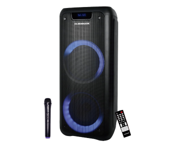 Olsenmark OMMS1285 Rechargeable Party Speaker, 12000W PMPO - Black in UAE