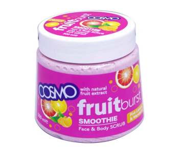 Express Delivery - COSMO 12-Piece Fruitburst Smoothie Face And Body Scrub With Mandarin Orange And Lemon - ID 136443