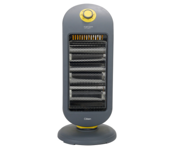 Express Delivery - Clikon CK4242 Quartz Heater with Three Heat Settings - Grey and Yellow - ID 136190