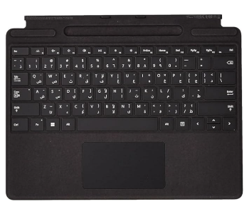 Microsoft 8XB-00014 Surface Pro Signature English Arabic Keyboard - Black in UAE