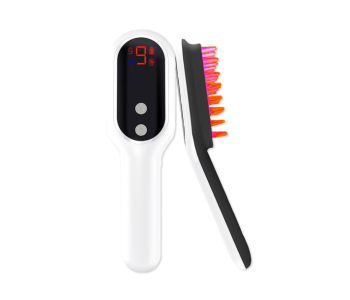 Electric Phototherapy Massage Comb For Hair Growth Anti-Hair Loss Hair Follicle Anti-Dense Treatment Massager in UAE