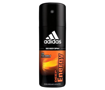 Adidas 150ml Deep Energy Deodorant Body Spray For Men in UAE