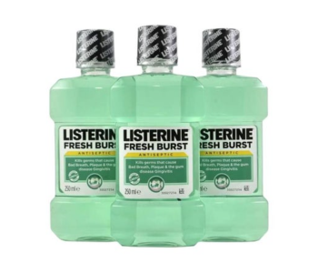 Express Delivery - Listerine 3-Pack Fresh Burst Mouthwash - ID 135968