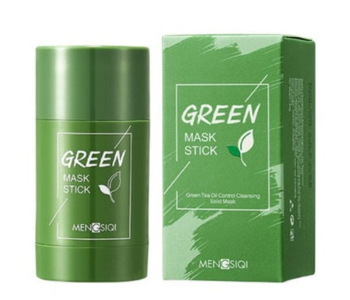 Express Delivery - Mengsiqi Green Tea Oil Control Cleansing Solid Mask - ID 135405