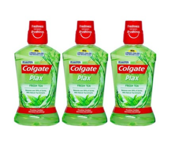 Express Delivery - Colgate 3-Piece Plax Fresh Tea Mouthwash - ID 136044