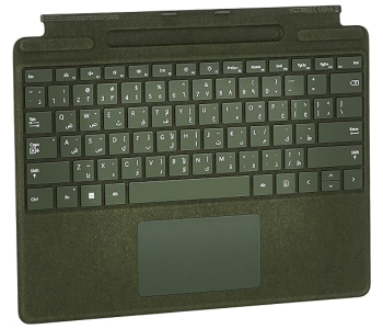 Microsoft 8XA-00134 Surface Pro Signature English Arabic Keyboard - Forest Green in UAE