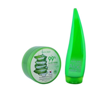 Express Delivery - Love JoJo Aloe Vera Gift Box With Scrub Gel - ID 136272