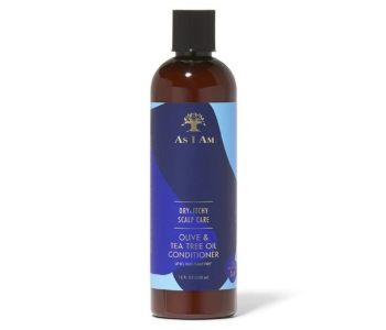 Express Delivery - As I Am Dry &amp; Itchy Scalp Care Olive &amp; Tea Tree Oil Dandruff Conditioner 355ml - ID 135746