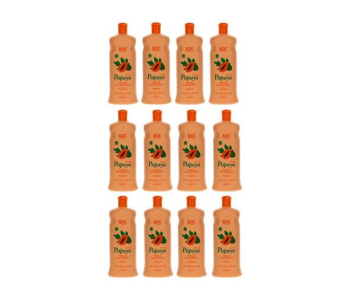 Express Delivery - RDL Pack of 12 Extract Papaya Whitening Hand and Body Lotion + Vitamin E - ID 135953