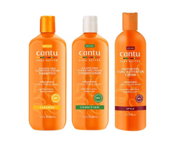 Express Delivery - Cantu 3-Piece Shea Butter Shampoo , Hydrating Conditioner And Curl Activator Cream Set - ID 135993
