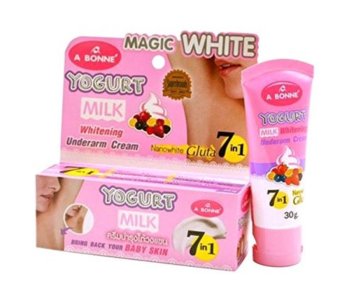 Express Delivery - A BONNE Magic White Yogurt Milk Whitening Underarm Cream 30grams - ID 136288