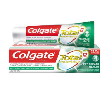 Express Delivery - Colgate Total 12 Pro Breath Health Toothpaste Multicolour 75ml - ID 136916
