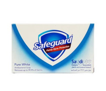 Express Delivery - Safeguard Pure White Antibacterial Soap - ID 136024