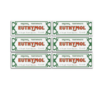 Express Delivery - Euthymol Pack Of 6 Original Toothpaste - ID 136299