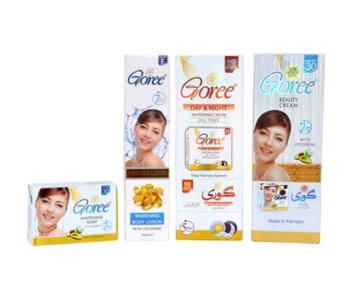 Express Delivery - Goree 4-Piece Whitening Skin Care Kit - ID 136226