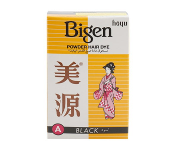 Express Delivery - Bigen Powder Hair Dye - A Black Black A 6grams - ID 136266