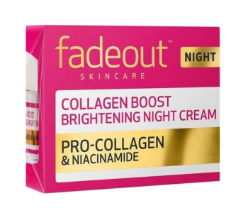Express Delivery - Fadeout Collagen Boast Whitening Night Cream - ID 135642