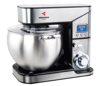 Mebashi ME-SBM1115 Stand Bowl Mixer With LED Indicator - Black And Silver in UAE