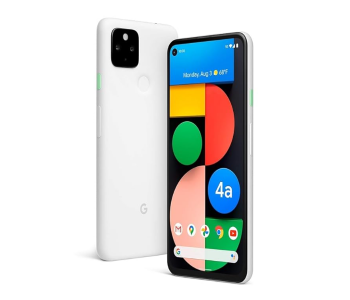 Express Delivery - Google Pixel 4a with 5G - Android Phone - Smartphone with Night Sight and Ultrawide Lens - Clearly White Refurbished - ID 136968