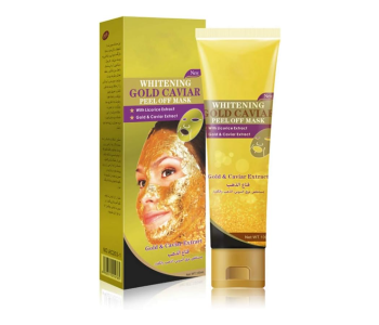 Gold Facial Tearing Peel Off Moisturizing Mask, Whitening Pores Cleaning Face Caviar Mask Skin Care For All Skin Types, Remove Wrinkles Repair Skin Anti-aging Deep Cleaning Mask in UAE