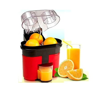 Electric Double Disc Orange Juicer Portable Cut And Squeeze Juice Extractor in KSA
