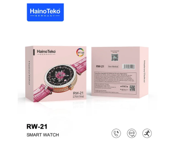 Haino Teko RW-21 Smart Watch With 2 Leather Straps For Women in UAE