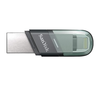 Express Delivery - SanDisk SDIX90N-0128G-GN6NN iXpand Flash Drive Flip 128GB - Blue - ID 137248