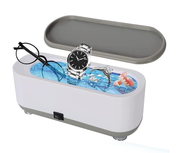 Portable Ultrasonic Jewellery Cleaner 45kHz Multifunctional Cleaner, Professional Domestic Cleaning Instrument For Jewellery, Watches, Glasses, Braces, Razors, Cosmetic Brushes in UAE