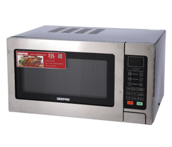 Geepas GMO1897 30L Digital Microwave Oven - Grey in UAE