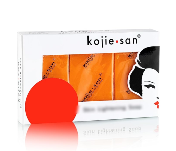 Kojie San 3 In 1 Skin Lightening Kojic Acid Soap Natural Soap For Men And Women For Glowing, Hydrated, And Beautifully Fresh Skin (3 X 65g Bars) in UAE