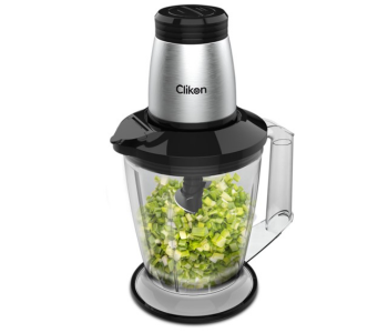 Express Delivery - Clikon CK2691 2Liter 400W Electric Chopper - Silver  - ID 137729