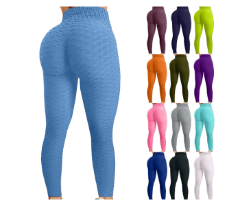 Yoga & Gym Seamless Sports Leggings For Women - Multi Color in KSA