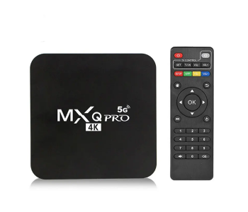 Express Delivery - MXQ Pro 4K 5G Android TV Box 2.4G 5G Dual Band WiFi 256GB RAM 32GB RAM Android 10 IPTV Box  With Remote Control - ID 138043