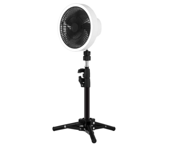 DLC 100W 3 In 1 Tripod Stand Air Cooling Fan With Night Light USB, Standing Wireless Floor, Ceiling Fan For Indoor And Outdoor With Power Bank in KSA