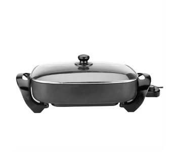 Multifunctional Extra Deep Non-stick Electric Skillet Scratch Resistant 6 Liter Frying Pan in UAE