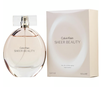 Express Delivery - Calvin Klein 100ml Sheer Beauty Eau De Toilette for Women - ID 137898