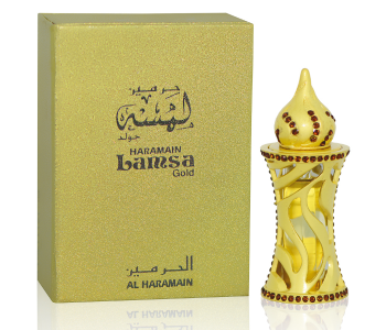 Express Delivery - Al Haramain AHP1698 12ml Lamsa Gold Perfume Oil - ID 92515