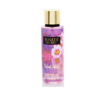 Sonata Secret 250ml Velvet Petals Mist Fragrance For Women in KSA