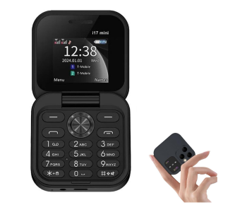 Express Delivery - 2024 New Mini Flip Mobile Phone 2 SIM Card Small Display Foldable Cell Phone, Unlocked Flip Phone  - ID 138257