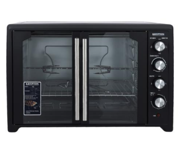 Krypton KNO6355 75Litre Electric Oven With Rotisserie And Convection - Black in UAE